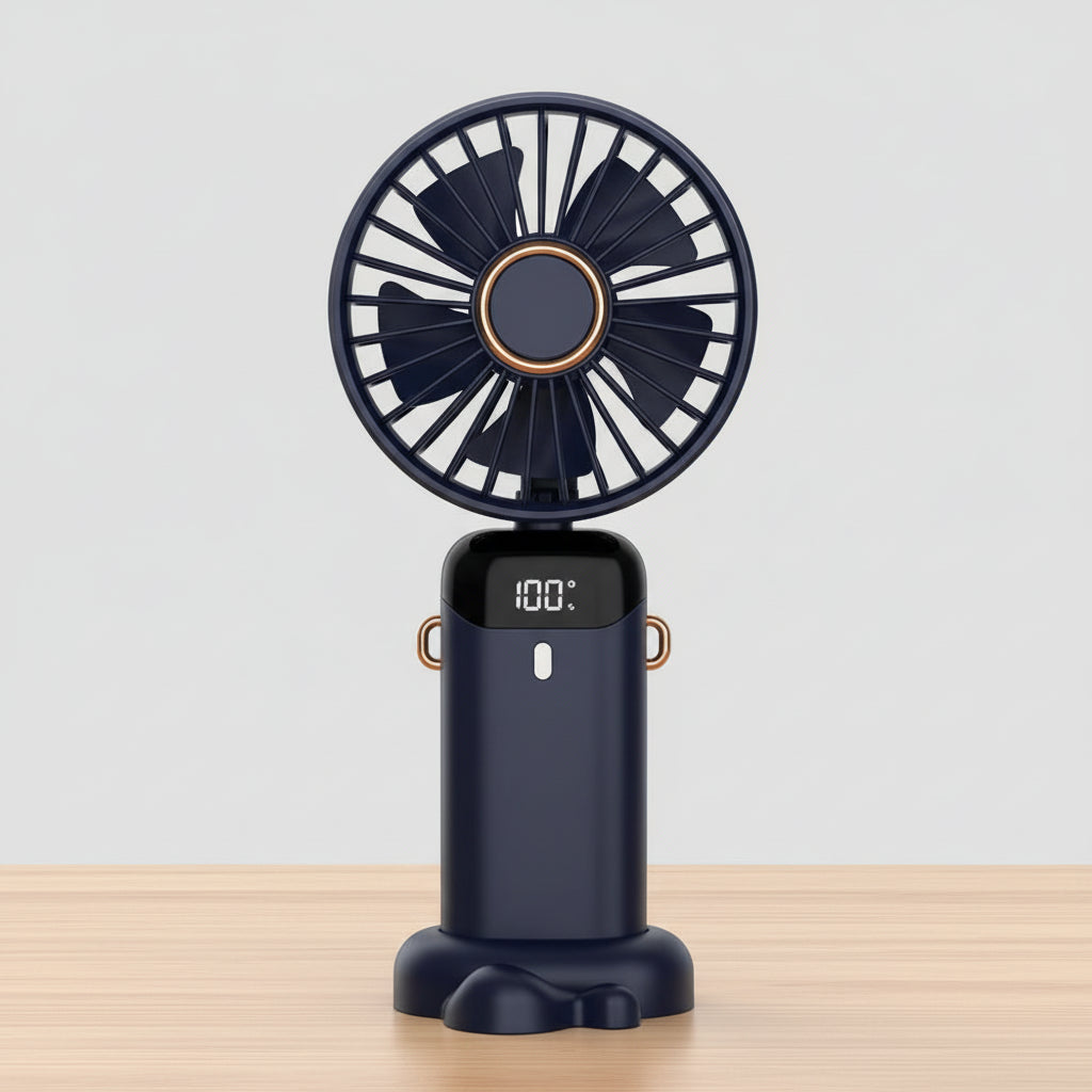 Display Mini Handheld Fan