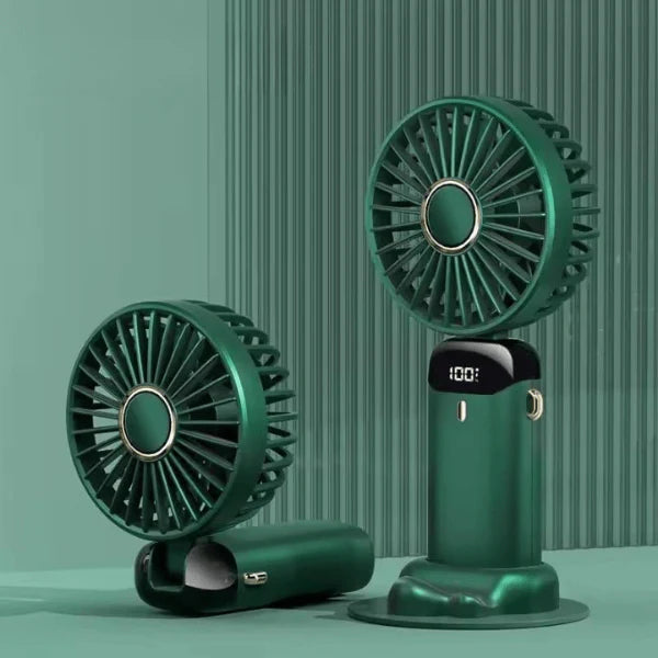 Display Mini Handheld Fan